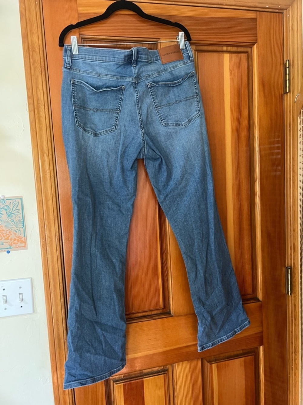 Lucky Brand Women's Faded Blue Bootcut Jeans - Picture 4 of 4